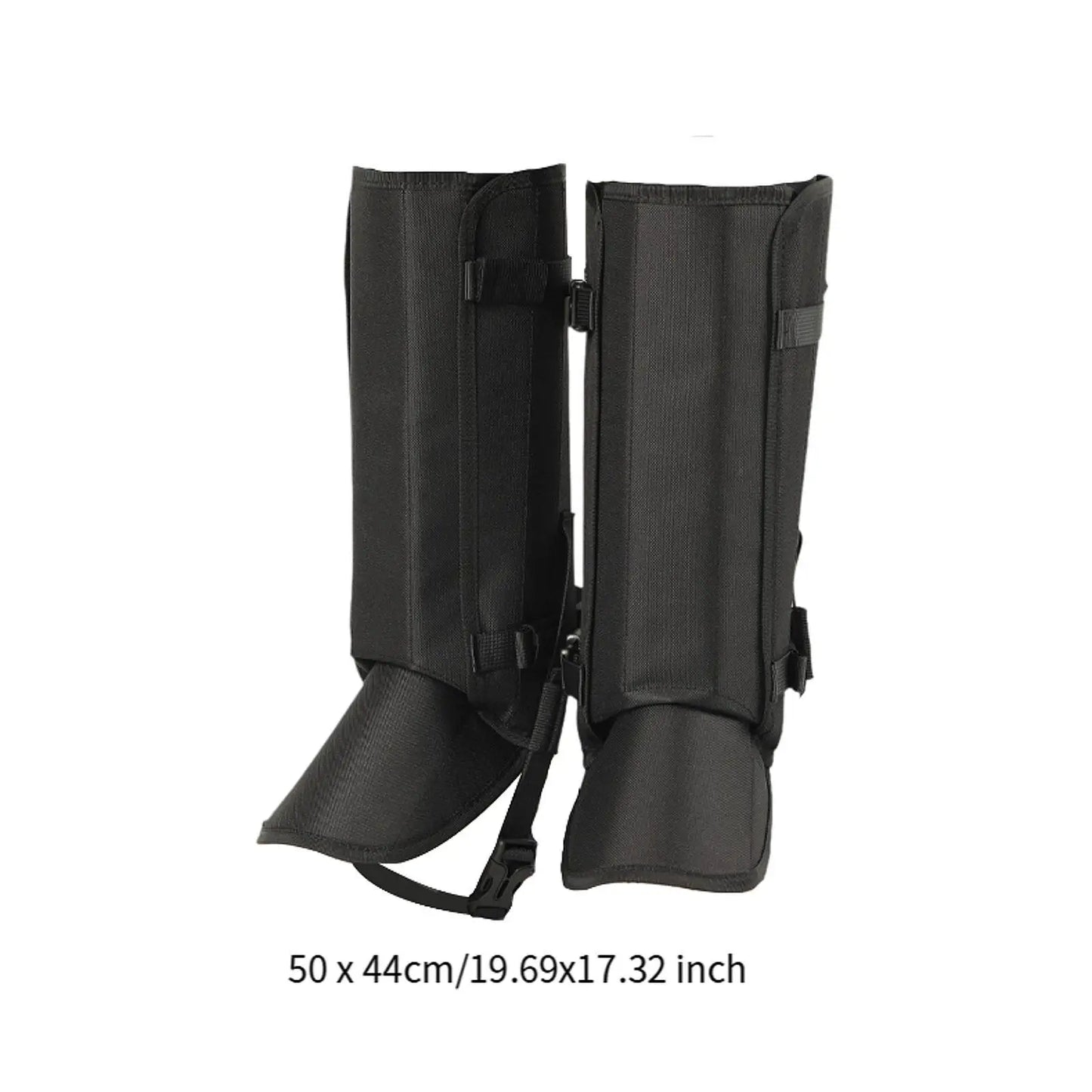 2Pcs Leg Gaiters Hiking Boots Covers Waterproof Comfortable Boot Gaiters Leg Protectors for Mountaineering Skiing Travel