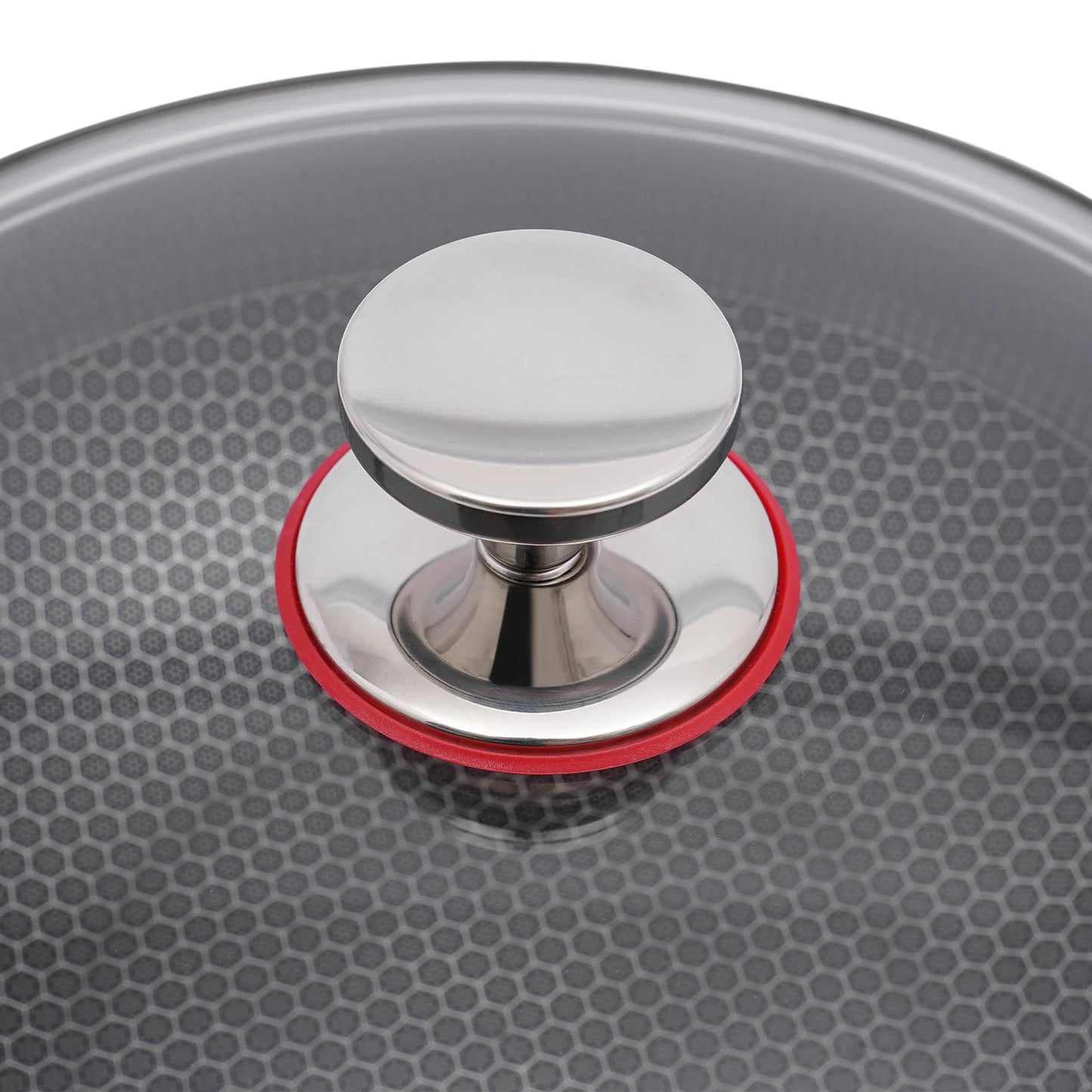 Stainless Steel Pan With Cooking Lid Non-stick Frying Pan with 2 Handles 316 Stainless Steel Pan Suitable for All Stove