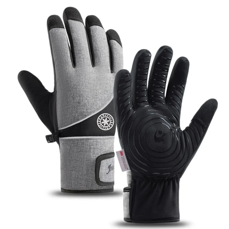 Winter Skiing Gloves -30℉ Waterproof Windproof Thermal Touchscreen Gloves for Ski Hiking Running Men and Women