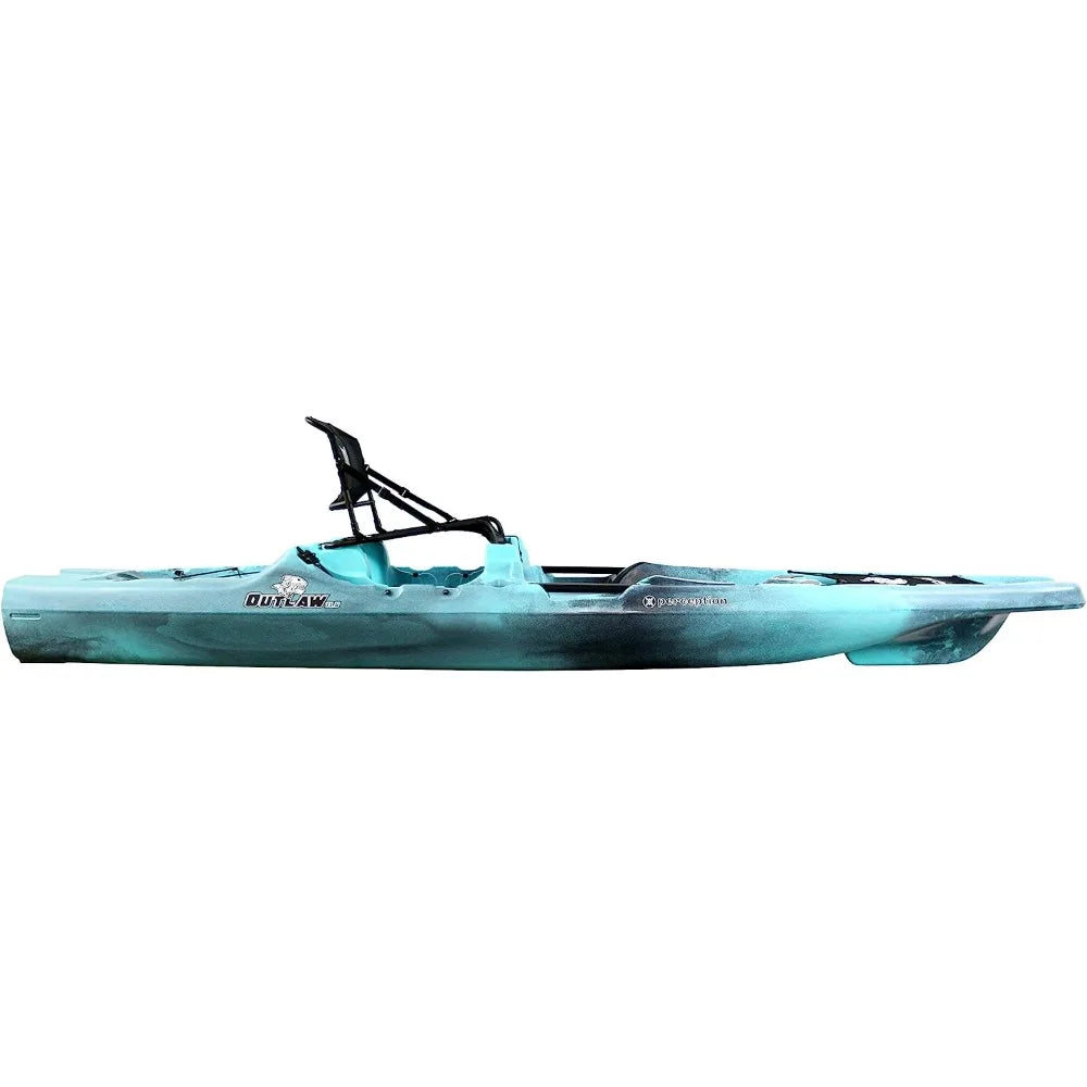 Outlaw 11.5 Sit on Top Fishing Kayak Fold Away Lawn Chair Seat
