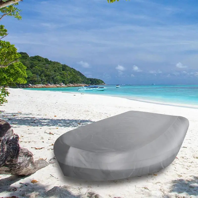 Marine Boat Cover Waterproof Dustproof Anti UV Ice Snow Inflatable Boat Dinghy Fishing Rubber Boat Kayak Universal Kayak Cove