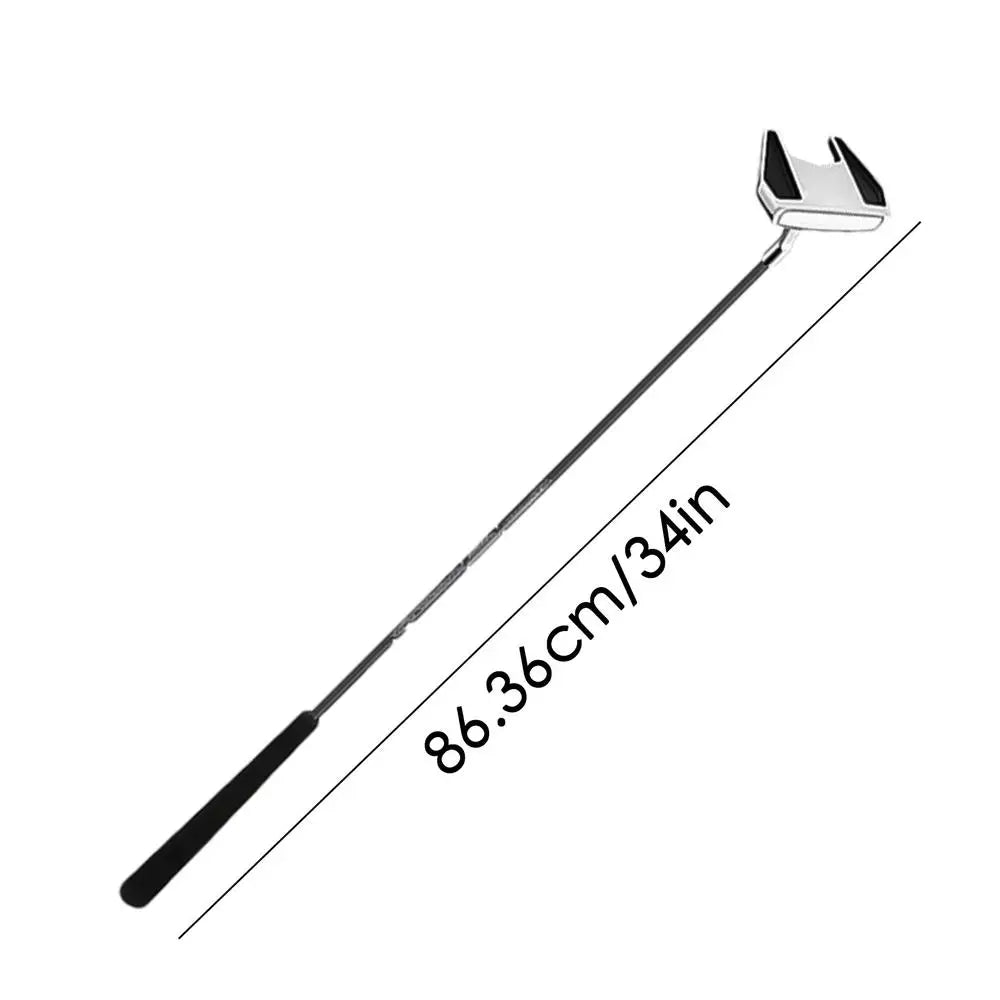 Golf Clubs For Men Stainless Men's Golf Clubs Beginner Golf Clubs For Men Standing Putter Groove Hitting Surface Design White