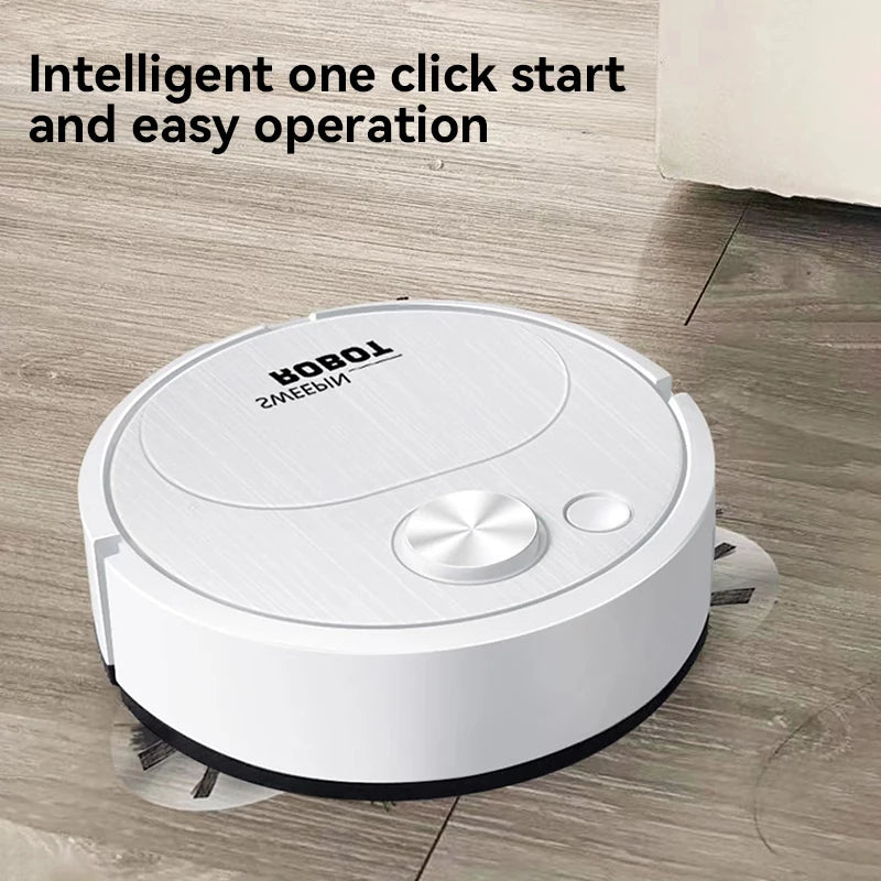 Xiaomi 3 In 1 Smart Sweeping Robot Vacuum Cleaner 1500pa USB Rechargeable Wireless Dragging Cleaning Sweeper For Home Office