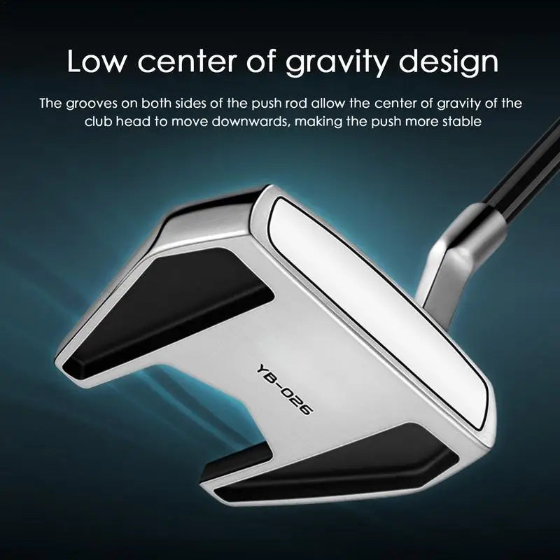 Golf Clubs For Men Stainless Men's Golf Clubs Beginner Golf Clubs For Men Standing Putter Groove Hitting Surface Design White