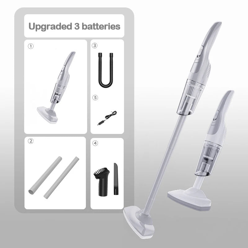 Handheld Pet Hair Absorber Electric Cat Hair Vacuum Cleaner Small Handheld High Power Pet Household Cordless Vacuum Cleaner