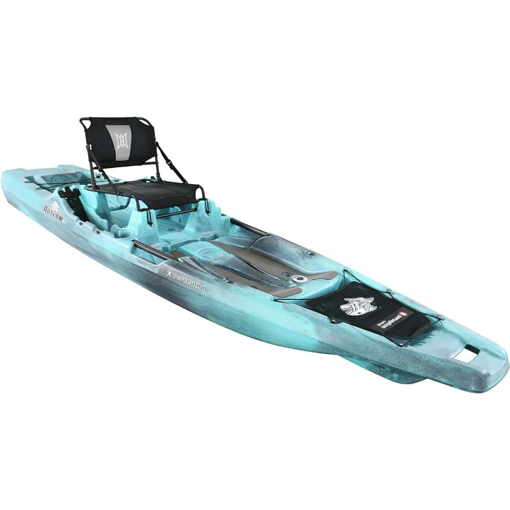 Outlaw 11.5 Sit on Top Fishing Kayak Fold Away Lawn Chair Seat