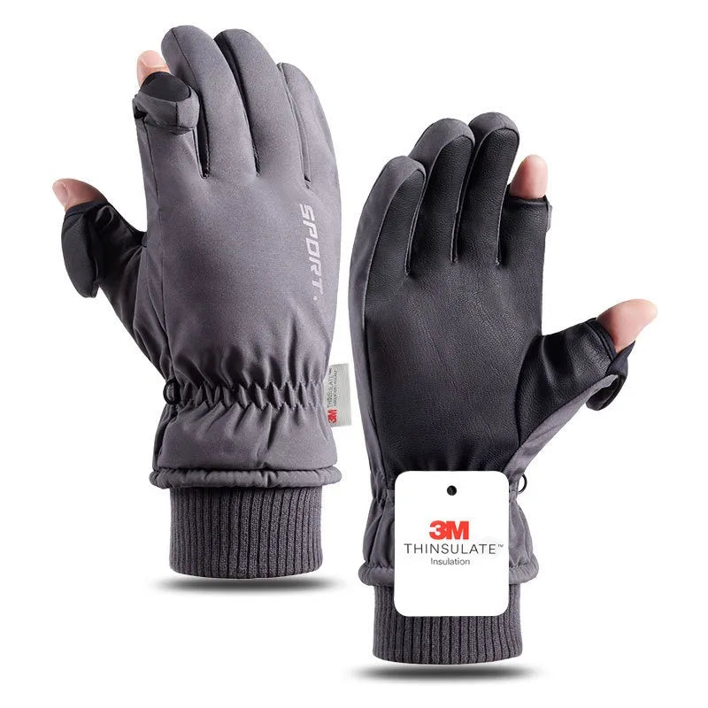 Winter Skiing Gloves -30℉ Waterproof Windproof Thermal Touchscreen Gloves for Ski Hiking Running Men and Women