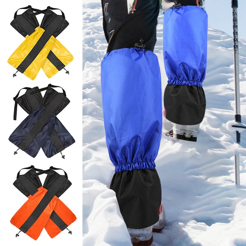 Waterproof Legging Gaiters for Hiking Camping Climbing Skiing Desert Leg Cover Boots Shoes Covers Legs Protection Guard