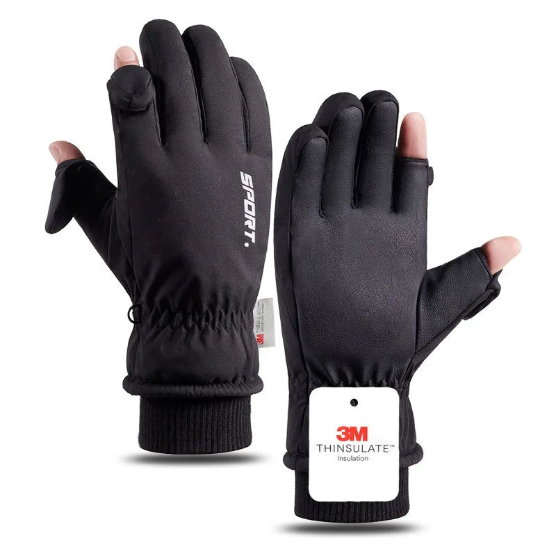 Winter Skiing Gloves -30℉ Waterproof Windproof Thermal Touchscreen Gloves for Ski Hiking Running Men and Women