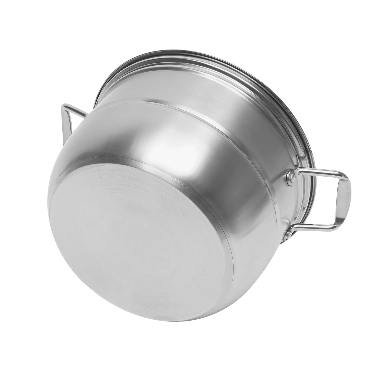 5 Layers Stainless Steel Steamer Pot Steaming Food Trays Cookware for Gas Electric Stove