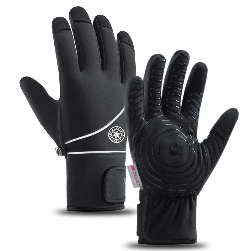 Winter Skiing Gloves -30℉ Waterproof Windproof Thermal Touchscreen Gloves for Ski Hiking Running Men and Women