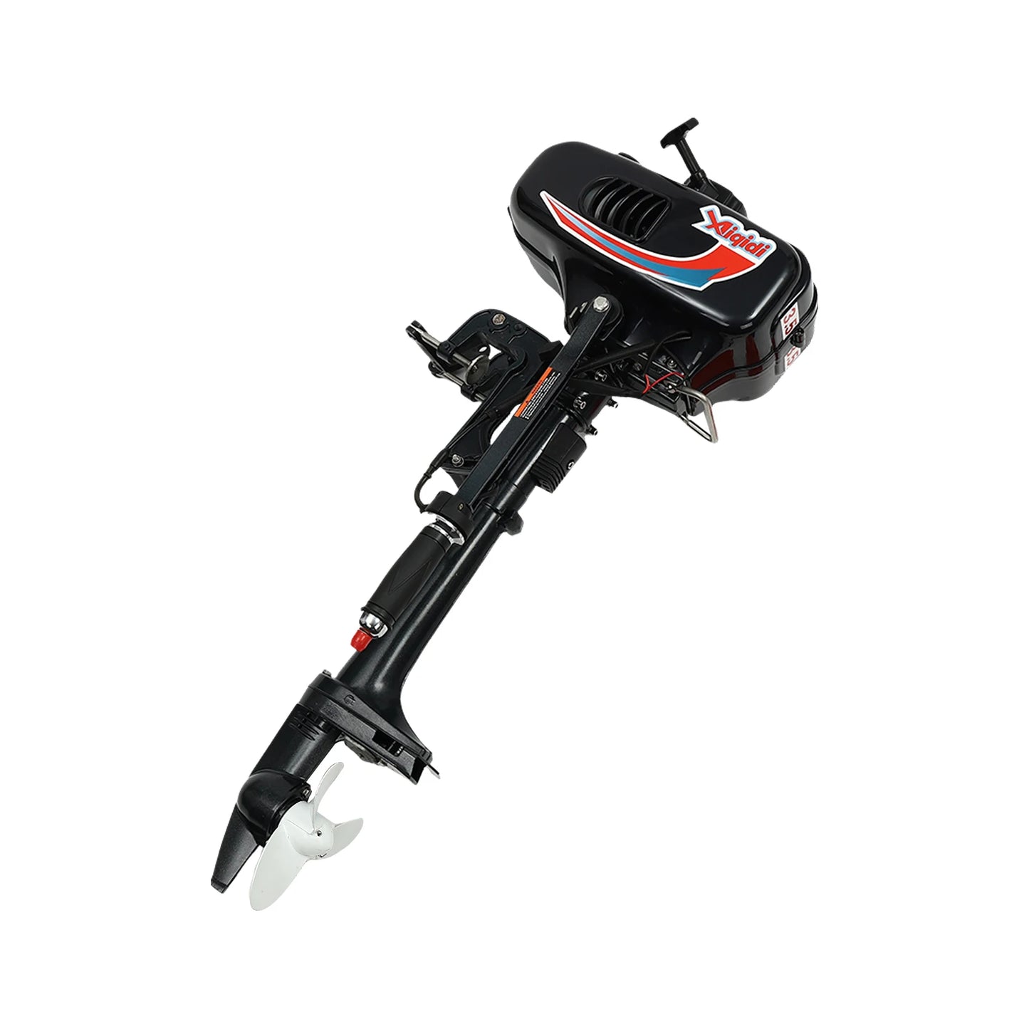2.6KW 2-Stroke Outboard Motor Fishing Boat Engine CDI Water-Cooled system, 3.5HP Fishing Boat Dinghy Engine