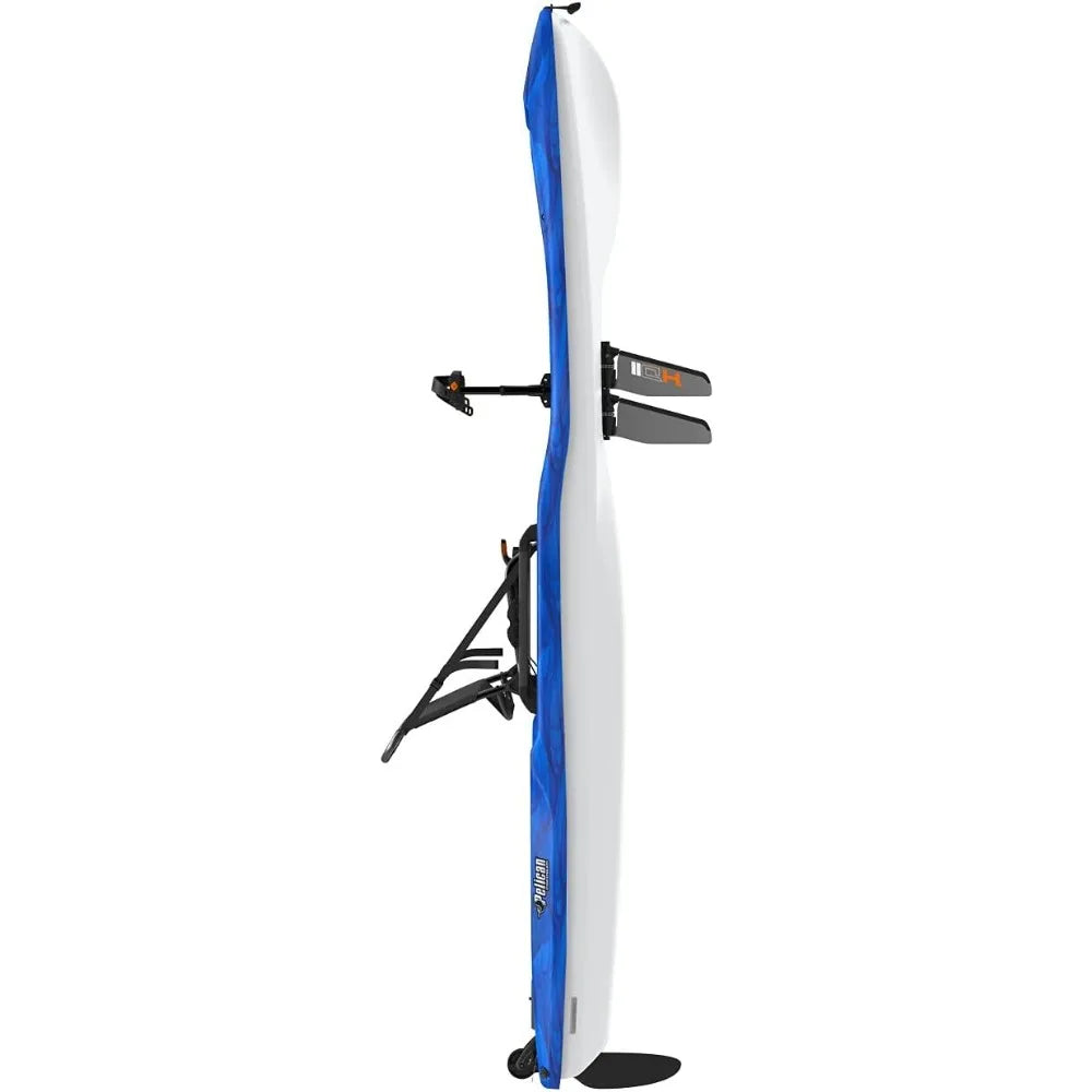 Getaway 110 HDII Recreational Kayak- Sit-on-Top - Lightweight and Stable one Person Kayak Vapor Deep Blue-White- 11 ft