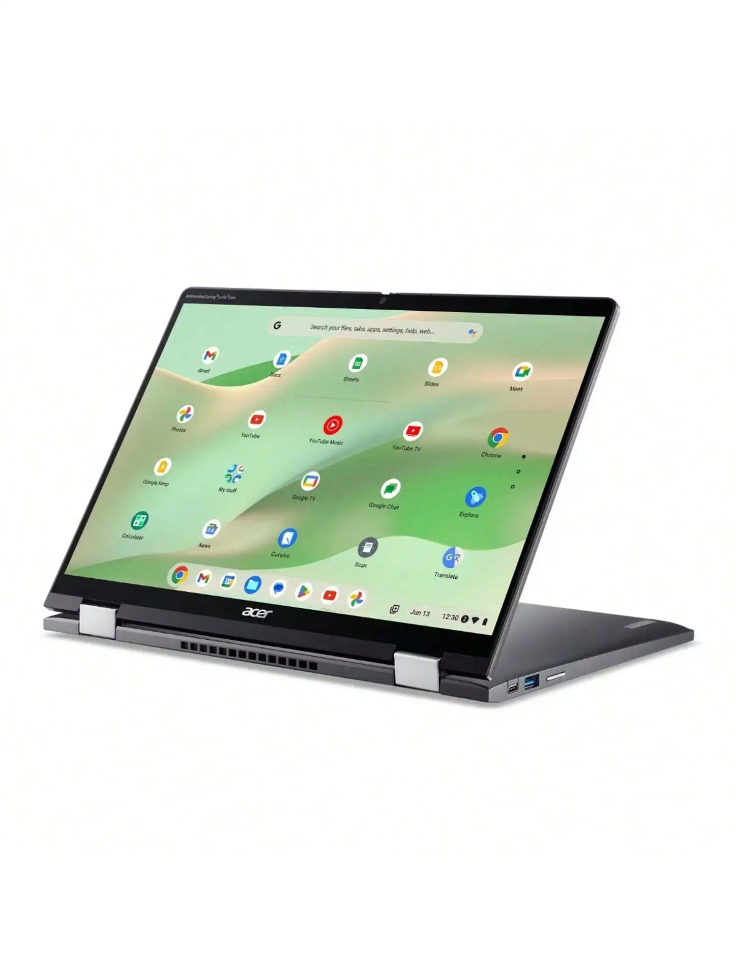 Acer Chromebook Spin 714 14" 2-in-1 Touchscreen Laptop,Intel i5-1335U,8GB RAM,2TB SSD,Backlit KB,Chrome OS,with Gaming Mouse