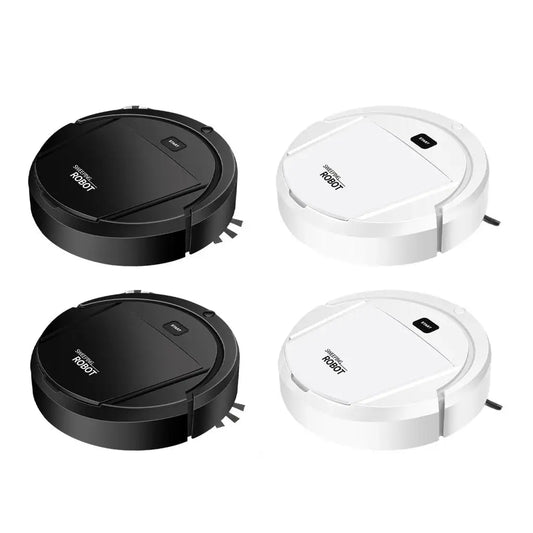 3 in 1 Robot Vacuum Cleaner Mini Rechargeable Suction Floor Sweeper for Hard Floor Carpets