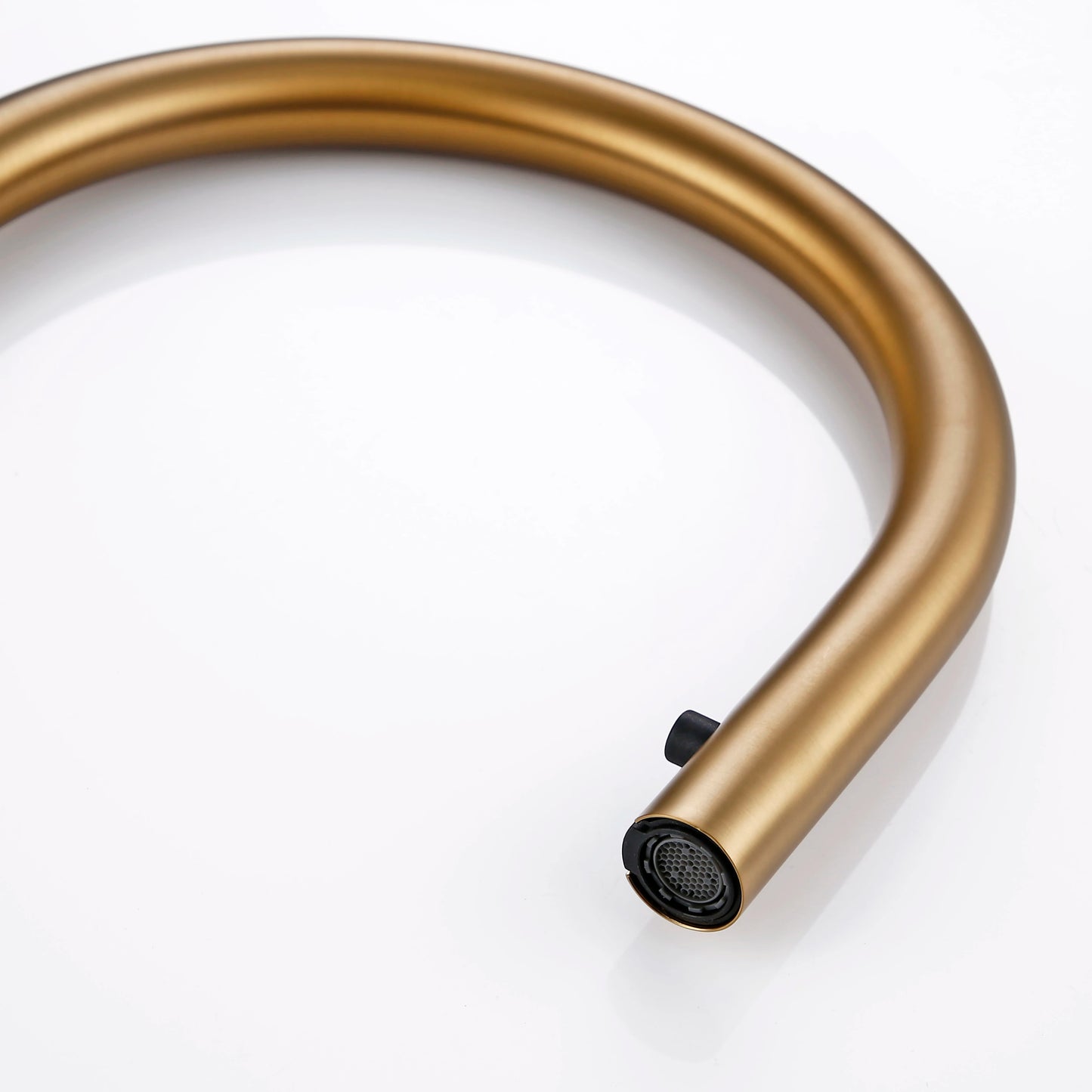 Modern Kitchen Faucet Brsuh Matt Brass Material Kitchen Sink Faucet Kitchen Product Kitchen Sink Mixer Tap