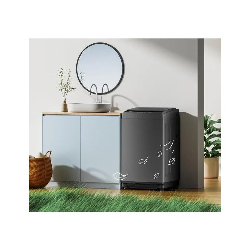 1.6 Cubic Foot Portable Washing Machine 11 Pound Capacity Fully Automatic Compact Washing Machine Perfect for Apartments