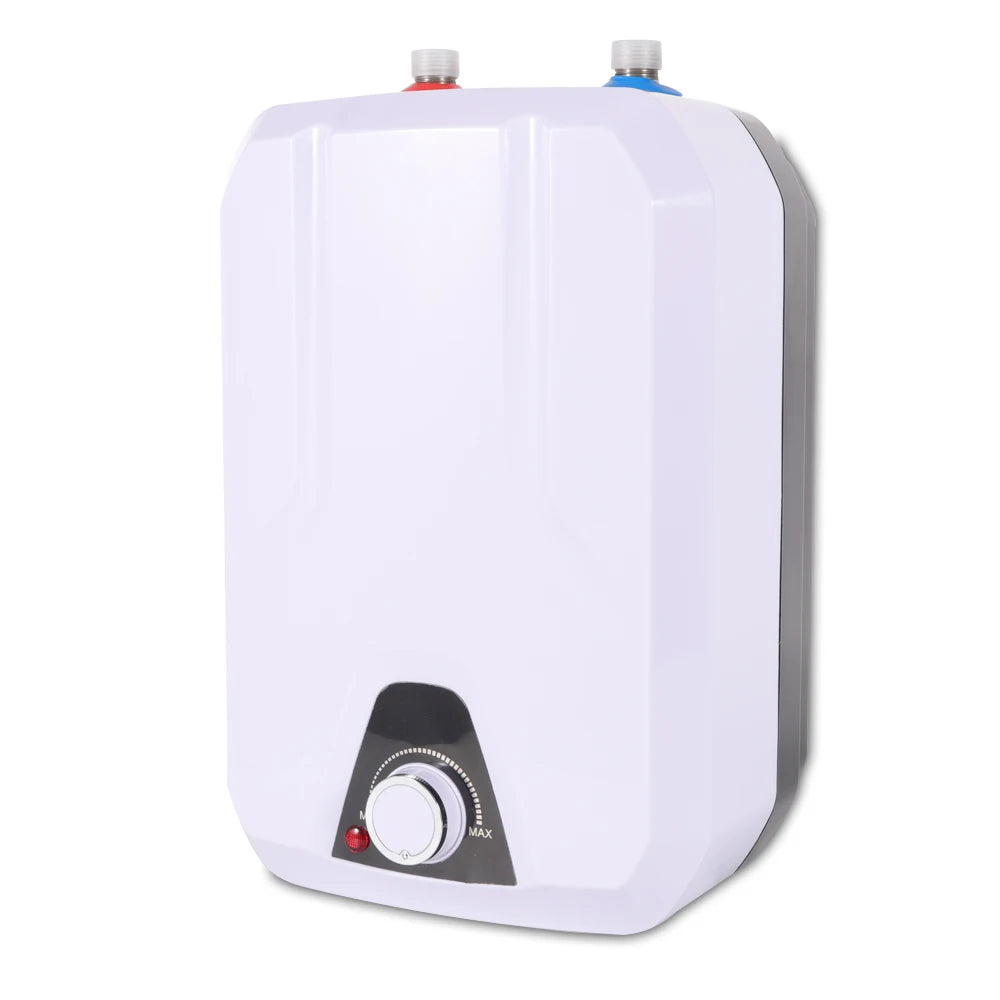 LOYALHEARTDY 8L Hot Water Heater Boiler Storage Tank RV Kitchen Washing Faucet Tap Compact Electric On Demand House Shower Sink