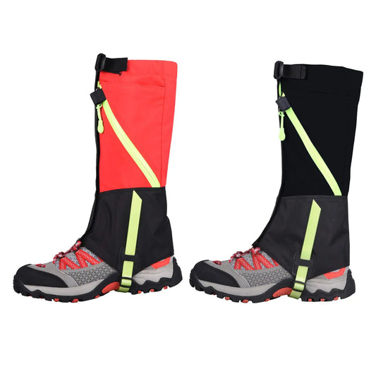 Children Leg Gaiters Waterproof Boot Gaiters for Camping Hiking Climbing