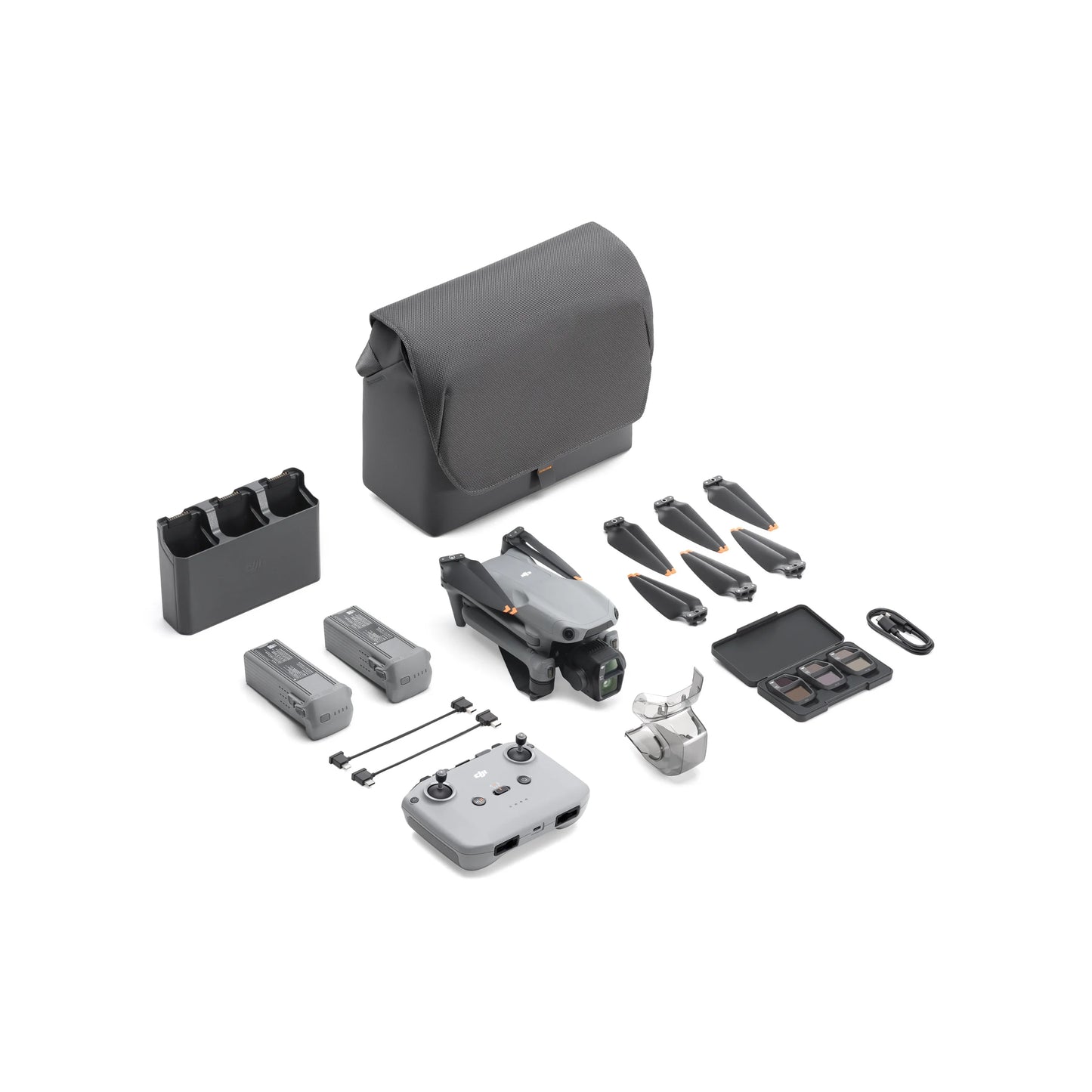 For DJI AIR 3S 1″ CMOS Primary Camera 70mm Medium Tele Camera 45-Min Flight Time original brand new in stock