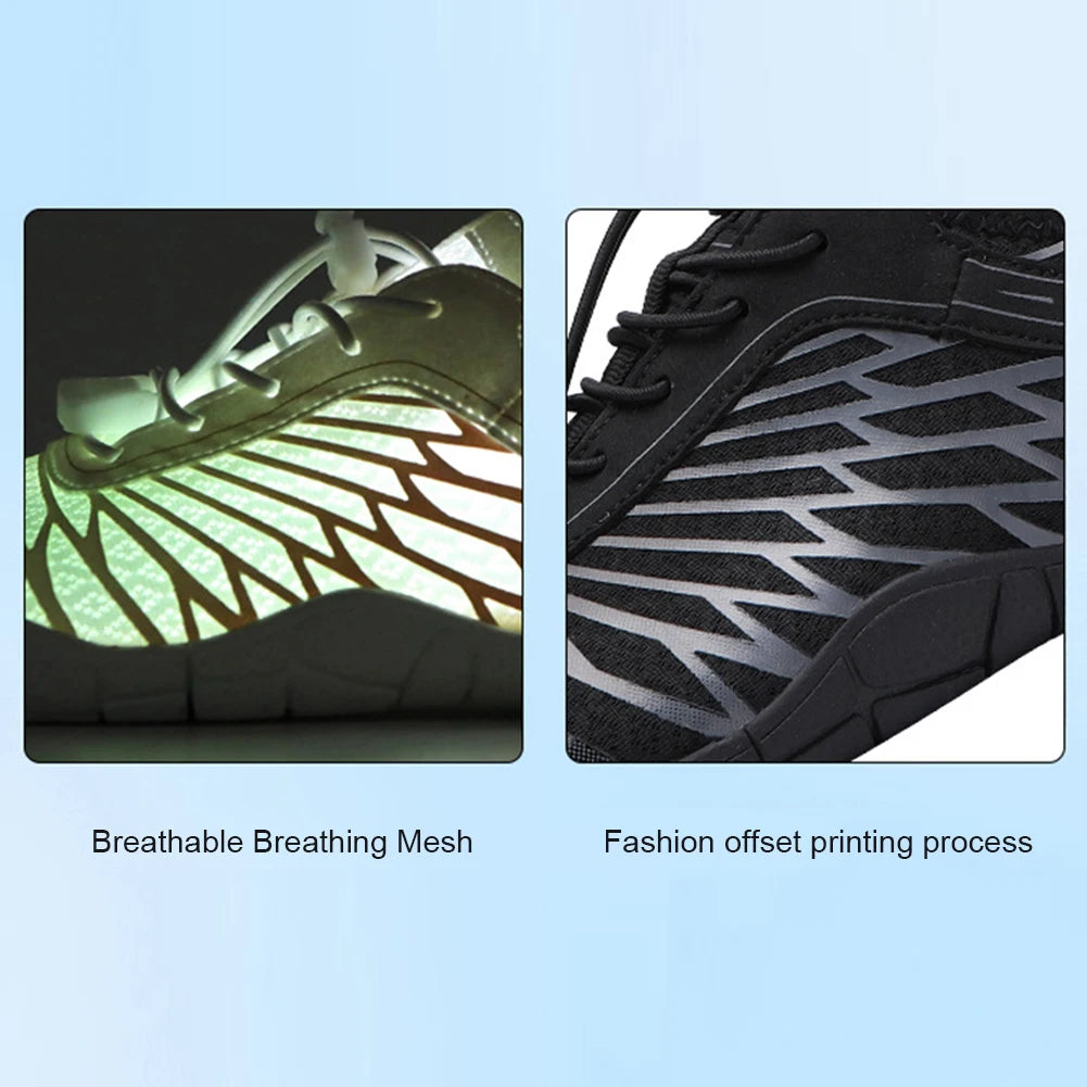 Swim Beach Aqua Shoes Quick Dry Wading Sneaker Breathable Trekking Wading Shoes Wear-resistant Outdoor Supplies for Lake Hiking