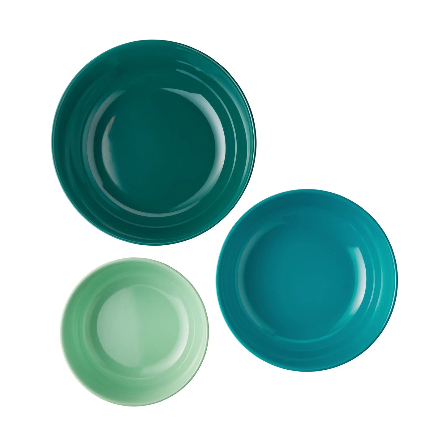 6-Piece Merry Meadows Melamine Bowl Set Perfect for indoor & outdoor use BPA Free Dishwasher safe Bowls nest for easy storage