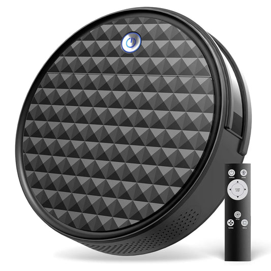 EICOBOT Robot Vacuum Cleaner,2200Pa Powerful Suction,Tangle-Free,Max 130 Minutes,Robot with Self-Charging,Electric Sweeper.