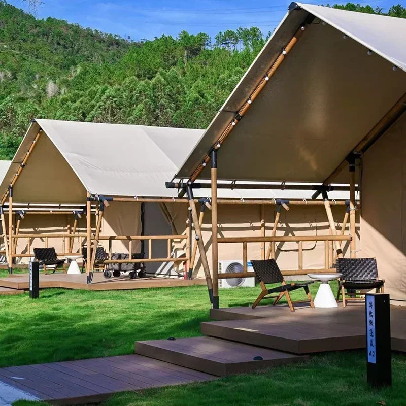 Customized Products This Is The Deposit Price,which Does Not Include Any Products Safari Canvas Luxury Camping Tent with Bedroom