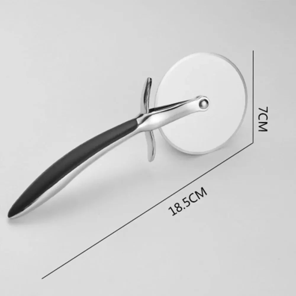JJYY Pizza Cutter Stainless Steel Pizza Knife Cake Bread Pies Round Knife  Pastry Pasta Dough kitchen Baking Tools