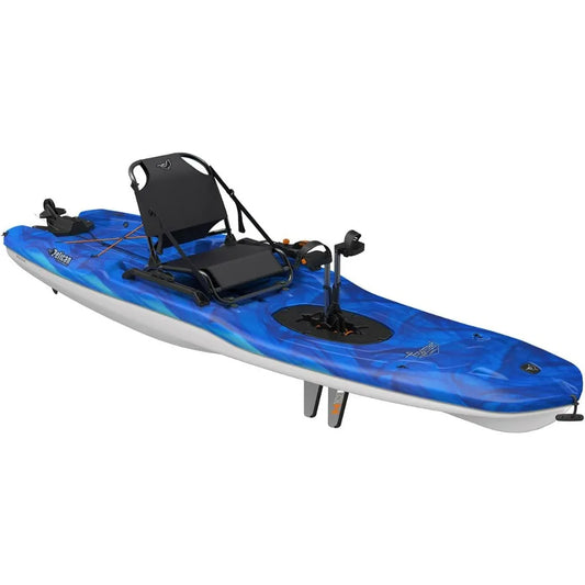 Getaway 110 HDII Recreational Kayak- Sit-on-Top - Lightweight and Stable one Person Kayak Vapor Deep Blue-White- 11 ft