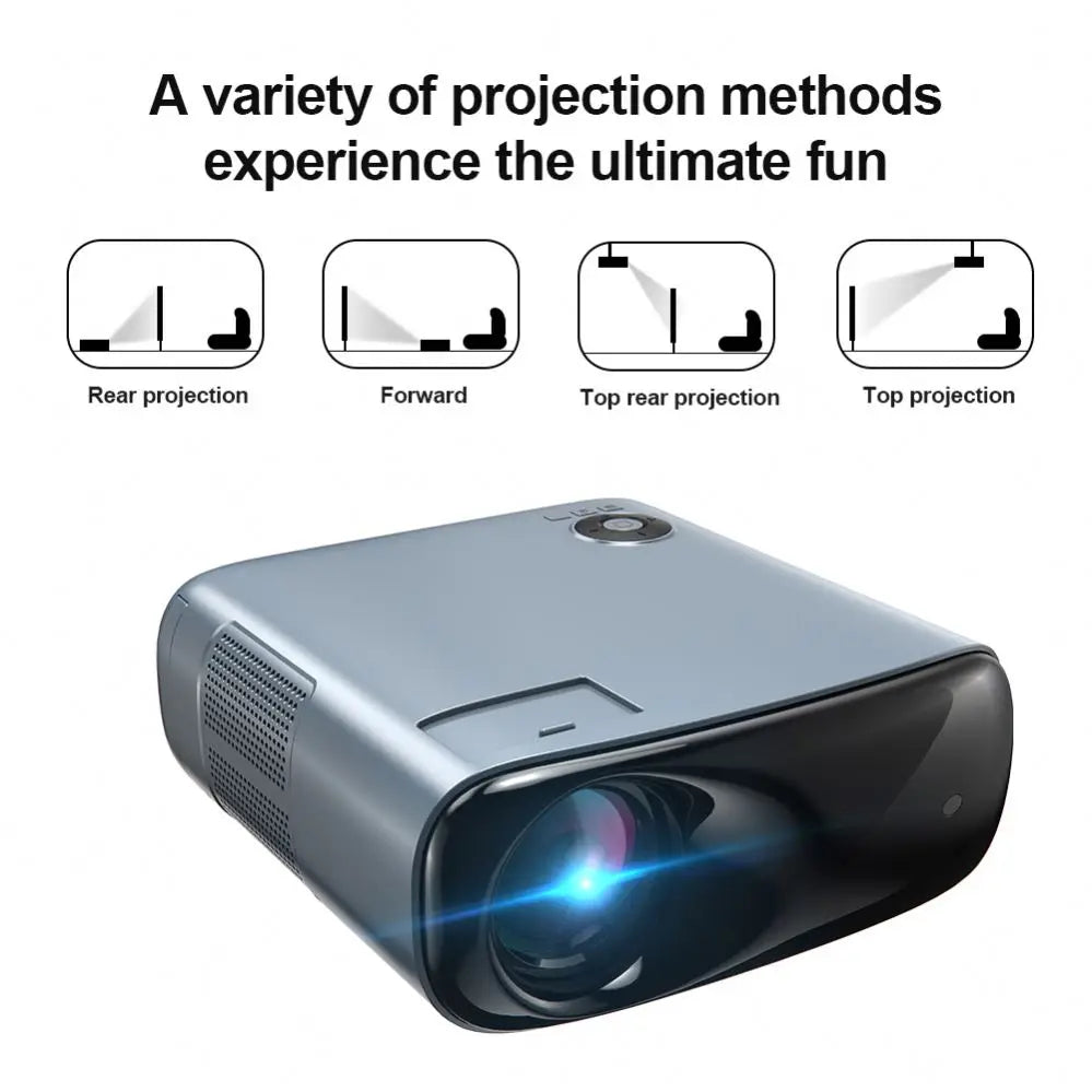 Projector Daytime 4K HD  Projector Newest  Mobile Highest Brightness Projector
