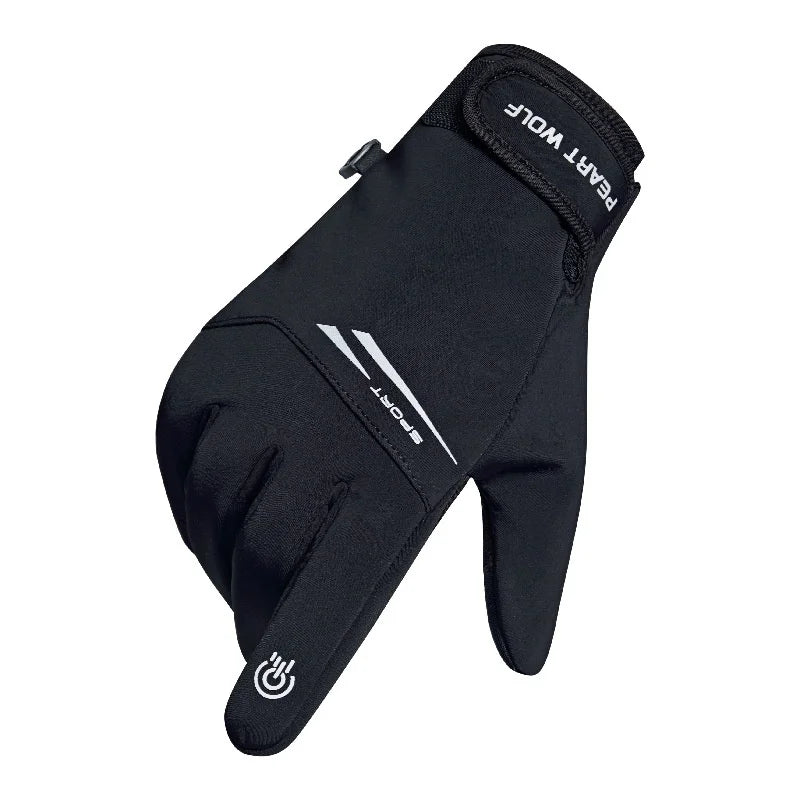 Cycling Ski Gloves Outdoor Sports Unisex Thermal Gloves Camping Hiking Motorcycle Gloves Waterproof Touchscreen Thermal Warm