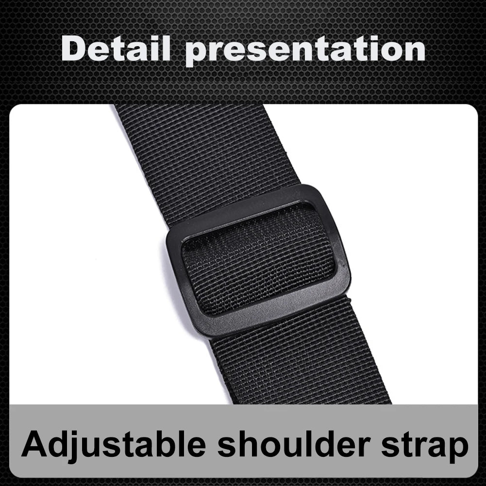 Anti Theft Travel Bag for Men Multifunctional Fanny Pack Large Capacity Waterproof Shoulder Crossbody Bag Solid Sports Chest Bag