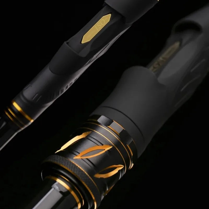 WLGZ High Carbon Ultralight Telescopic Rock Fishing Rods 5m Large Object Fishing Rod for Saltwater Freshwater Rod Reel Combo