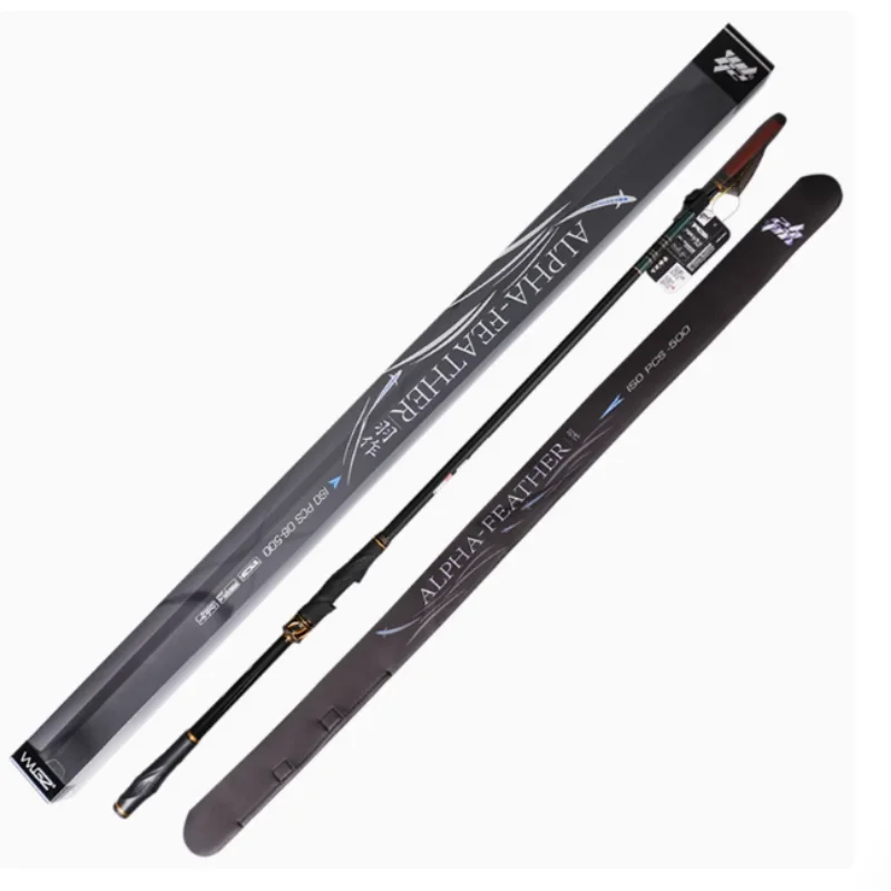 WLGZ High Carbon Ultralight Telescopic Rock Fishing Rods 5m Large Object Fishing Rod for Saltwater Freshwater Rod Reel Combo