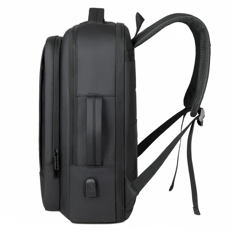 Rilibegan Men Travel Backpack Expand Oxford Big Capacity USB Charge Business Male Backpacks Computer Men Backpacks