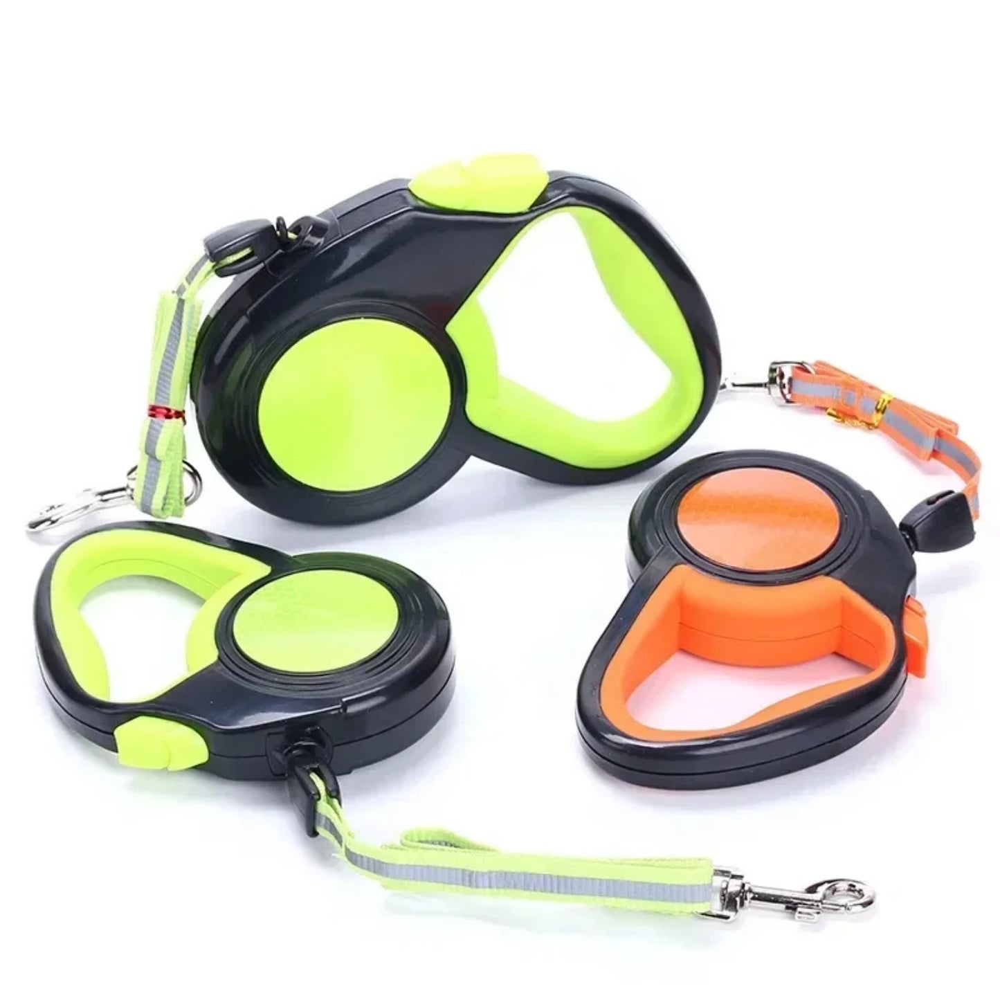 Adjustable Durable 3/5/8m Retractable Dog Leash Roulette Collar for Small Big Dogs - Walking, Hiking, Bulldog Accessories