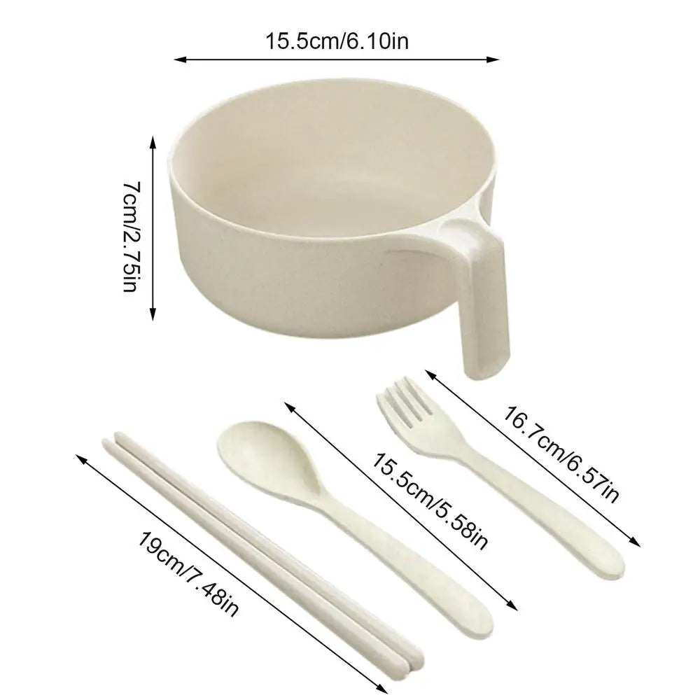 Ramen Bowls Set Ramen Instant Noodle Bowls Ramen Noodle Microwave Bowl Set With Chopsticks Spoon For Ramen Pho Udon Soba Noodle